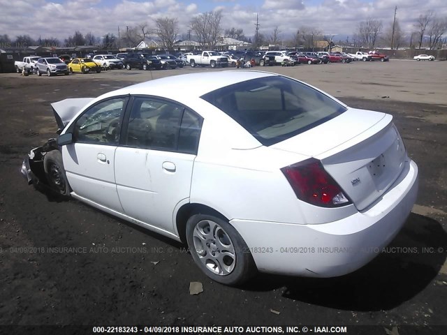 1G8AJ52F13Z195570 - 2003 SATURN ION LEVEL 2 Ağ foto 3