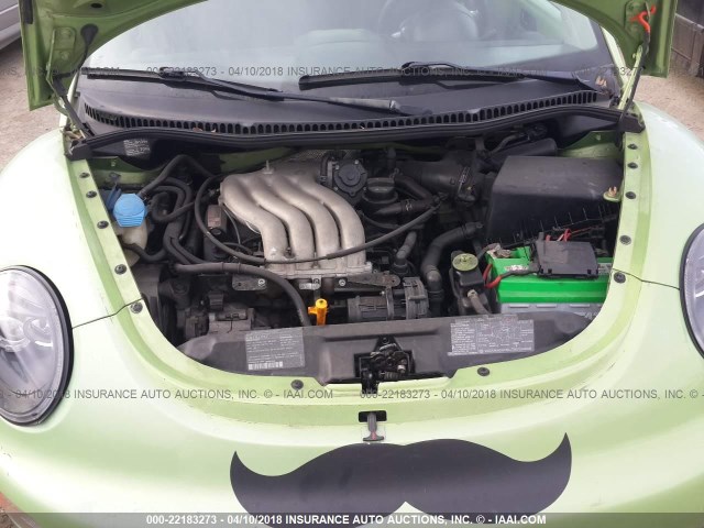 3VWBB61C2WM015262 - 1998 VOLKSWAGEN NEW BEETLE 绿色 照片 10