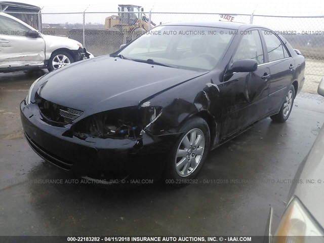 4T1BE30K34U305130 - 2004 TOYOTA CAMRY LE/XLE/SE შავი ფოტო 2