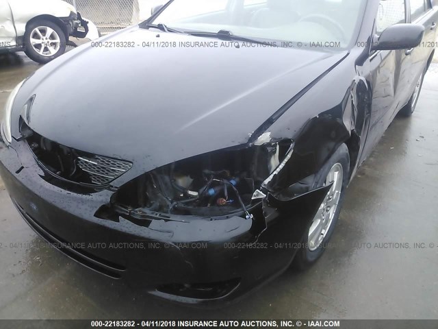 4T1BE30K34U305130 - 2004 TOYOTA CAMRY LE/XLE/SE შავი ფოტო 6