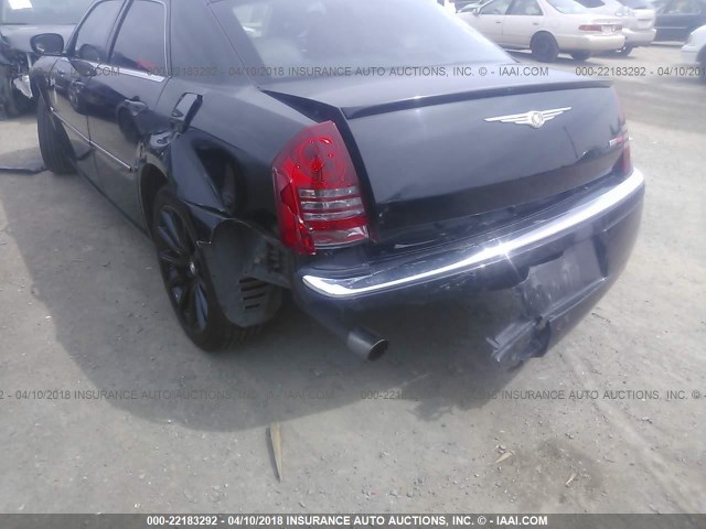 2C3KA63H37H898064 - 2007 CHRYSLER 300C BLACK photo 6