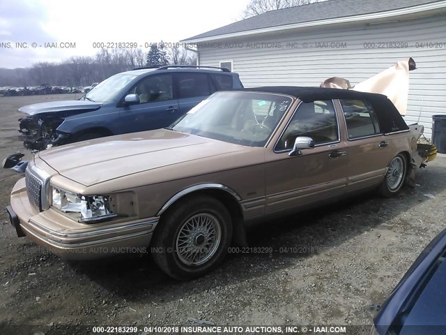 1LNLM82W2RY668023 - 1994 LINCOLN TOWN CAR SIGNATURE/TOURNAMENT PINK photo 2