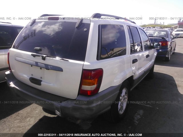 1J4GX48S74C137751 - 2004 JEEP GRAND CHEROKEE LAREDO/COLUMBIA/FREEDOM 白色 照片 4