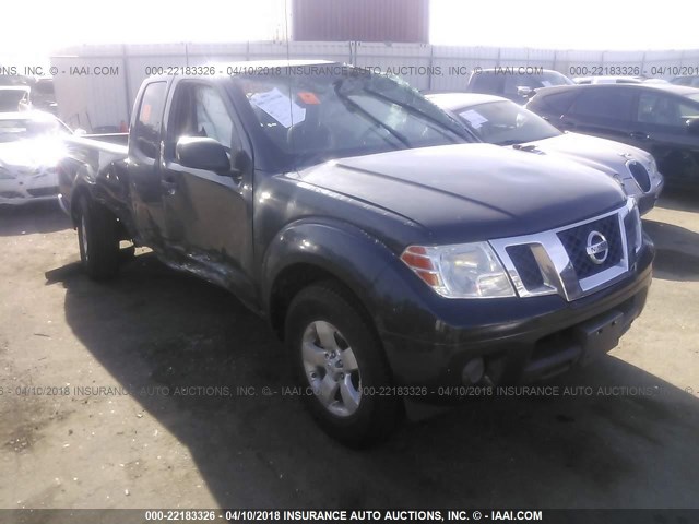 1N6BD0CT3CC420239 - 2012 NISSAN FRONTIER S/SV GRAY photo 1