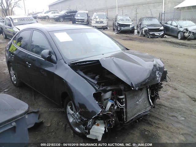 KMHDU46D59U602594 - 2009 HYUNDAI ELANTRA GLS/SE BLACK photo 1