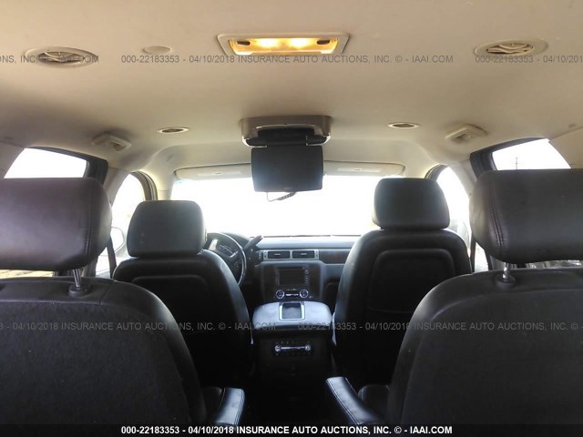 1GKFK63858J148888 - 2008 GMC YUKON DENALI GRAY photo 8