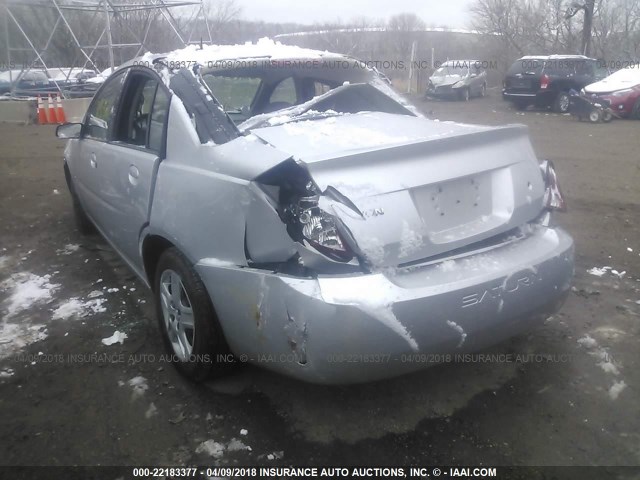 1G8AJ55F27Z134505 - 2007 SATURN ION LEVEL 2 SILVER photo 3