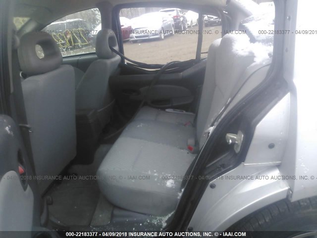 1G8AJ55F27Z134505 - 2007 SATURN ION LEVEL 2 SILVER photo 8