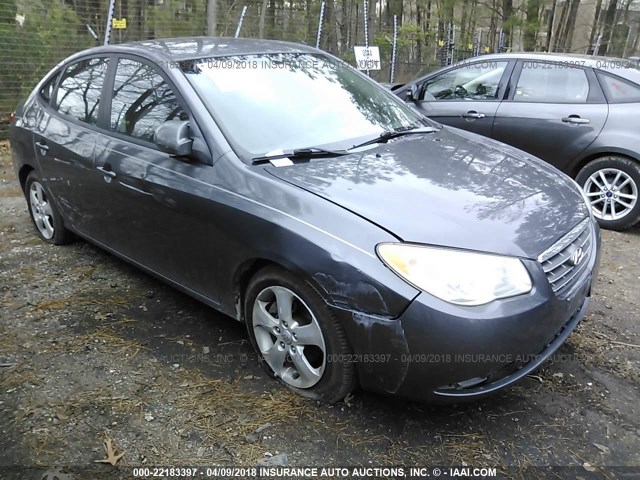 KMHDU46D68U391369 - 2008 HYUNDAI ELANTRA GLS/SE/LIMITED GRAY photo 6