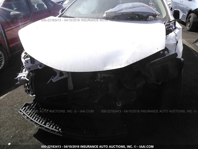 5YFBURHE6EP094013 - 2014 TOYOTA COROLLA L/LE/LE PLS/PRM/S/S PLS WHITE photo 6