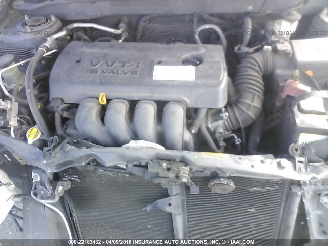 2T1KR30E67C625448 - 2007 TOYOTA COROLLA MATRIX XR GRAY photo 10