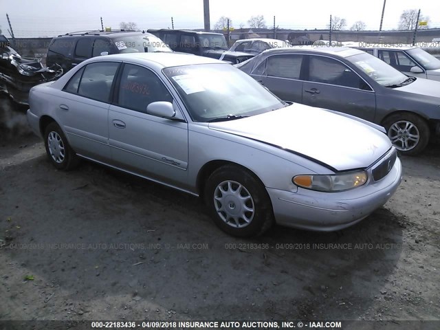 2G4WS52J011315504 - 2001 BUICK CENTURY CUSTOM SILVER photo 1