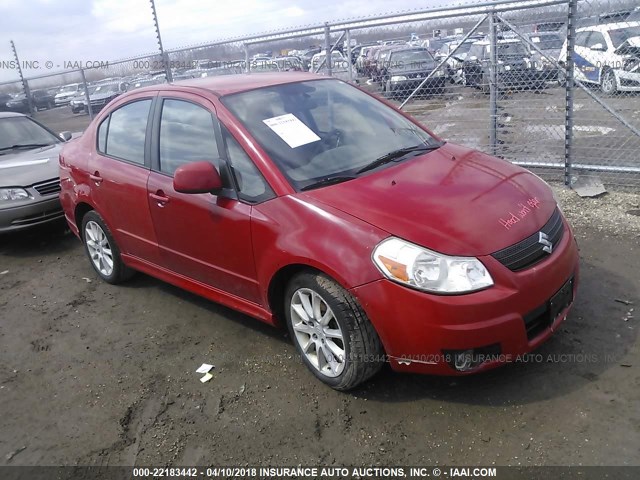 JS2YC417285100392 - 2008 SUZUKI SX4 TOURING RED photo 1