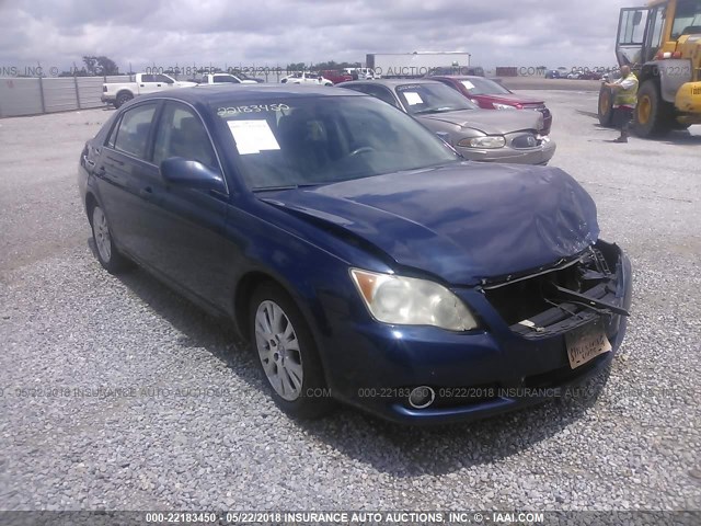 4T1BK36B58U309296 - 2008 TOYOTA AVALON XL/XLS/TOURING/LIMITED BLUE photo 1