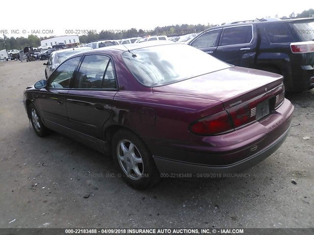 2G4WF551X31159183 - 2003 BUICK REGAL GS MAROON photo 3