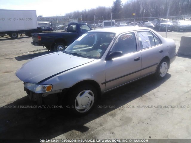 2T1BR12E9YC262243 - 2000 TOYOTA COROLLA VE/CE/LE GOLD photo 2