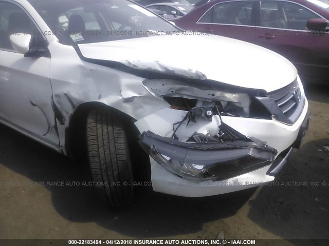 1HGCR2F59EA062498 - 2014 HONDA ACCORD SPORT Ақ фото 6