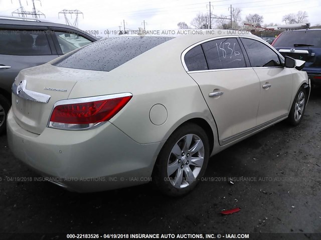 1G4GD5E3XCF123059 - 2012 BUICK LACROSSE PREMIUM GOLD photo 4