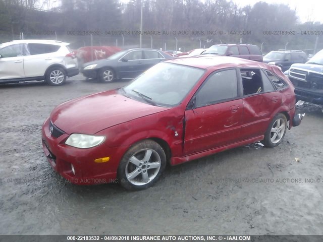 JM1BJ245731212545 - 2003 MAZDA PROTEGE PR5 红色 照片 2