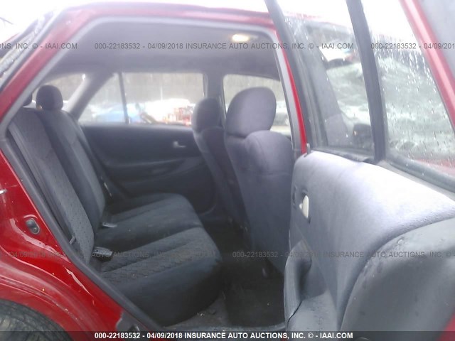 JM1BJ245731212545 - 2003 MAZDA PROTEGE PR5 红色 照片 8