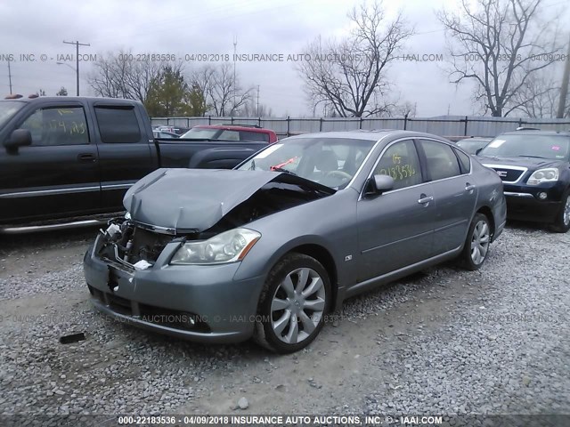 JNKAY01F76M263585 - 2006 INFINITI M35 SPORT SILVER photo 2