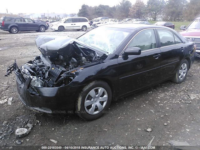 4T1BE46K17U543284 - 2007 TOYOTA CAMRY NEW GENERAT CE/LE/XLE/SE BLACK photo 2