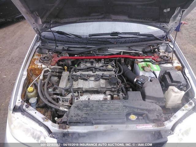 JM1BJ246831192220 - 2003 MAZDA PROTEGE PR5 银色 照片 10