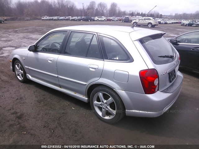 JM1BJ246831192220 - 2003 MAZDA PROTEGE PR5 银色 照片 3