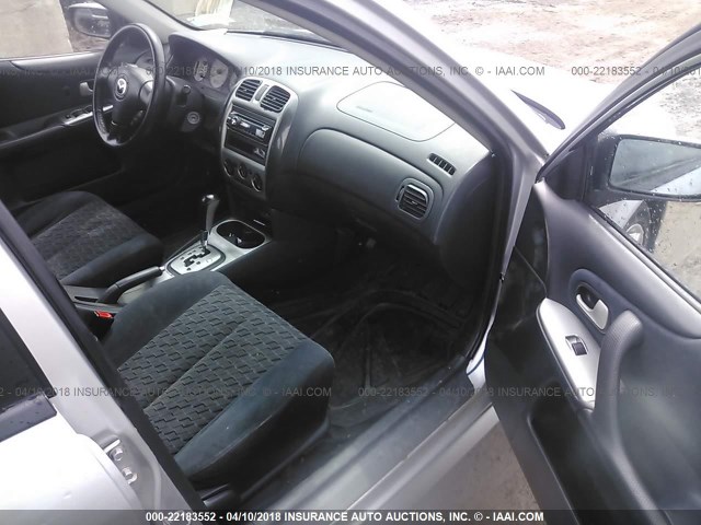 JM1BJ246831192220 - 2003 MAZDA PROTEGE PR5 银色 照片 5