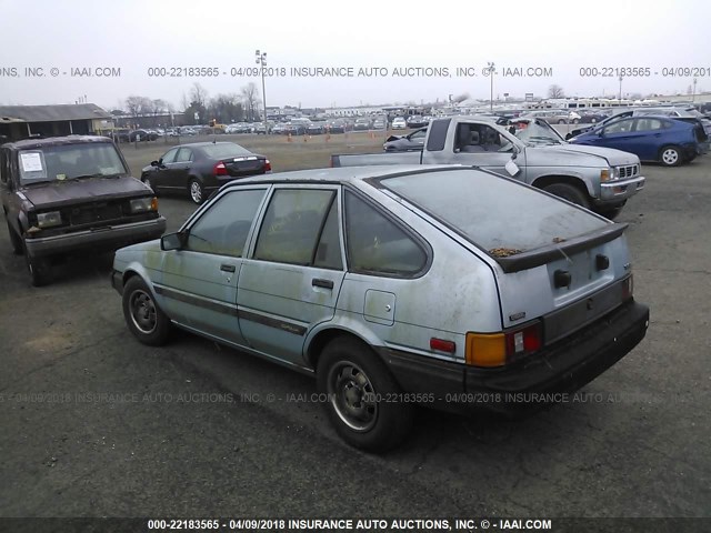 JT2CE82L4E3005172 - 1984 TOYOTA COROLLA DLX BLUE photo 3