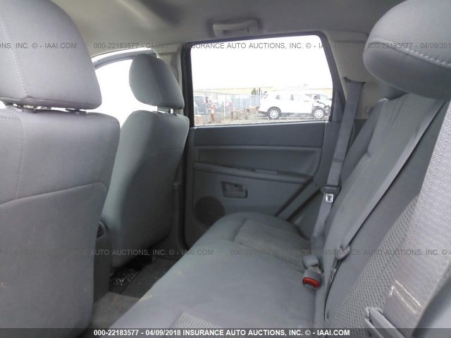 1J8GR48K77C674973 - 2007 JEEP GRAND CHEROKEE LAREDO/COLUMBIA/FREEDOM 灰色 照片 8