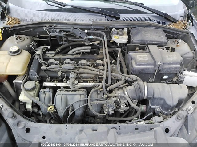 1FAHP34NX7W151186 - 2007 FORD FOCUS ZX4/S/SE/SES 灰色 照片 10