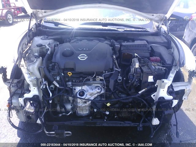 1N4AA51E99C809152 - 2009 NISSAN MAXIMA S/SV WHITE photo 10