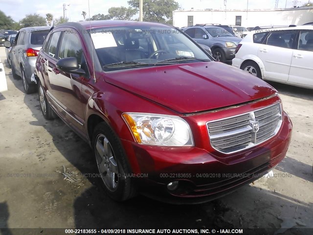 1B3HB78K88D537975 - 2008 DODGE CALIBER R/T RED photo 1