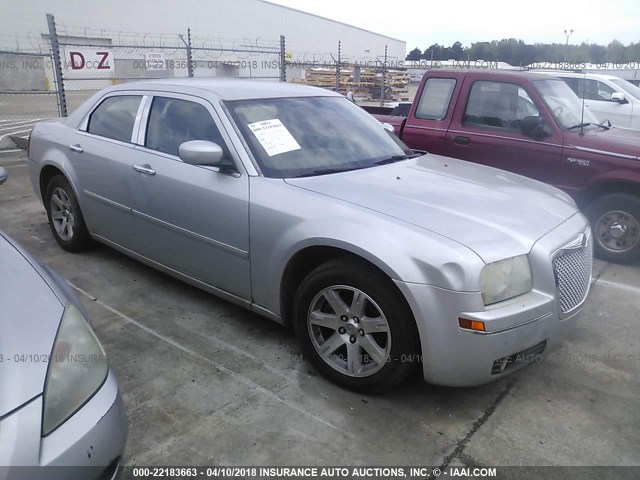 2C3KA53G76H525304 - 2006 CHRYSLER 300 TOURING SILVER photo 1