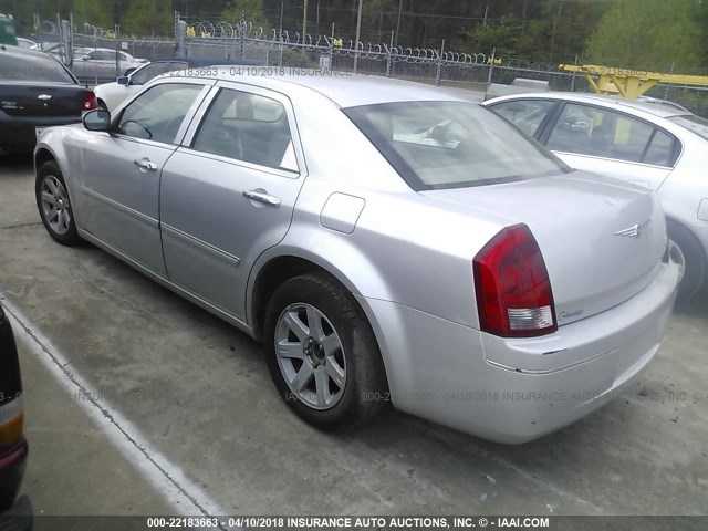 2C3KA53G76H525304 - 2006 CHRYSLER 300 TOURING SILVER photo 3