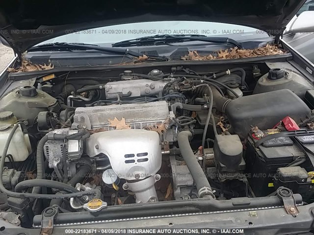 4T1BG22K1XU401263 - 1999 TOYOTA CAMRY CE/LE/XLE BEIGE photo 10