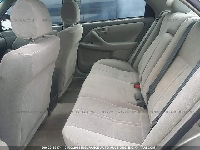 4T1BG22K1XU401263 - 1999 TOYOTA CAMRY CE/LE/XLE BEIGE photo 8
