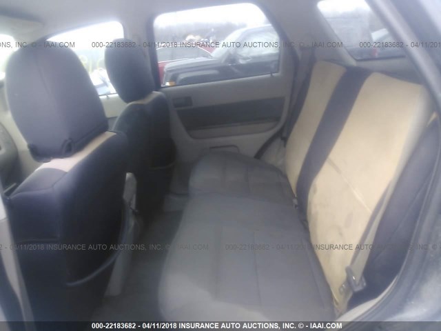 1FMCU59359KB08977 - 2009 FORD ESCAPE HYBRID GRAY photo 8