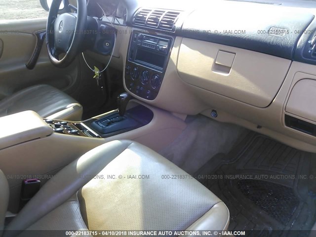 4JGAB72E4XA110193 - 1999 MERCEDES-BENZ ML 430 Grün Foto 5