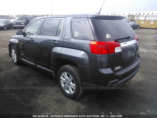 2CTFLREC7B6359966 - 2011 GMC TERRAIN SLE GRAY photo 3