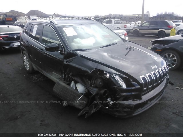 1C4PJMCXXJD545435 - 2018 JEEP CHEROKEE LATITUDE Қара фото 1