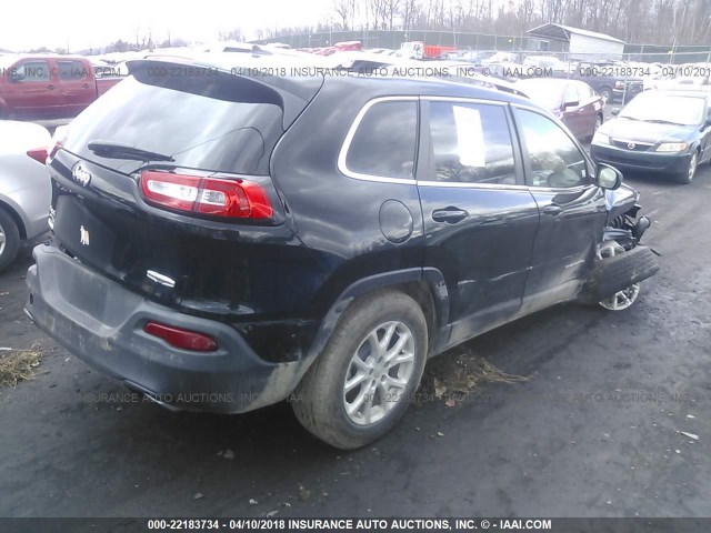 1C4PJMCXXJD545435 - 2018 JEEP CHEROKEE LATITUDE Қара фото 4