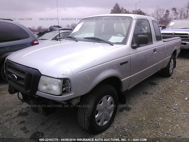 1FTYR14U94PA34821 - 2004 FORD RANGER SUPER CAB SILVER photo 2