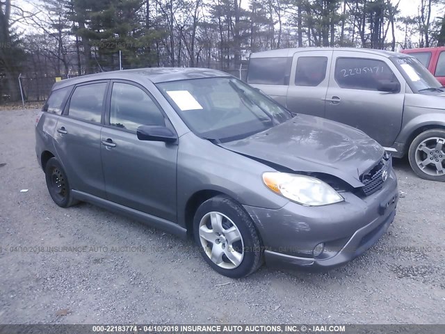 2T1KR32E15C496254 - 2005 TOYOTA COROLLA MATRIX XR GRAY photo 1