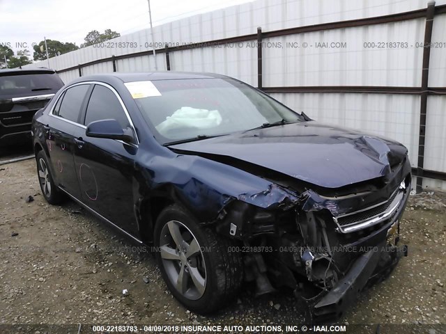 1G1ZC5E11BF166839 - 2011 CHEVROLET MALIBU 1LT 蓝色 照片 1