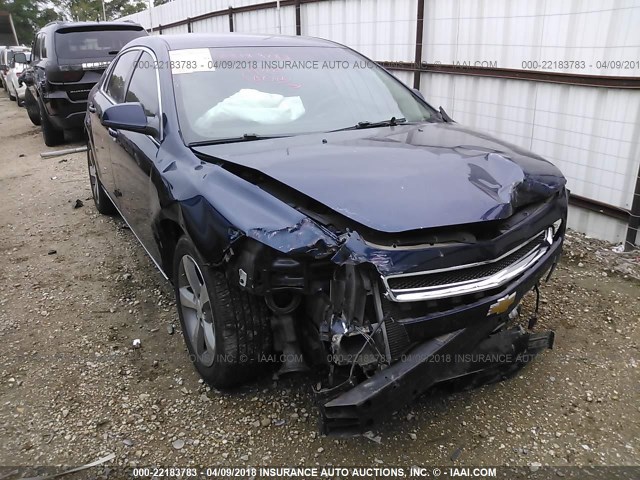 1G1ZC5E11BF166839 - 2011 CHEVROLET MALIBU 1LT 蓝色 照片 6