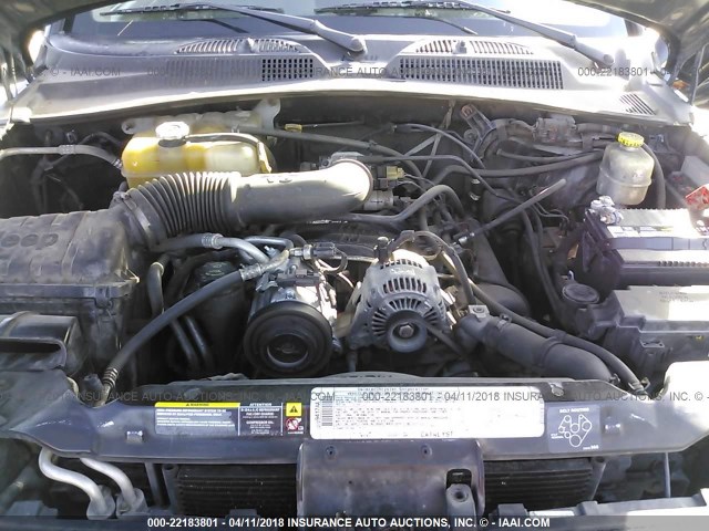 1J4GK48K86W137693 - 2006 JEEP LIBERTY SPORT 黑色 照片 10