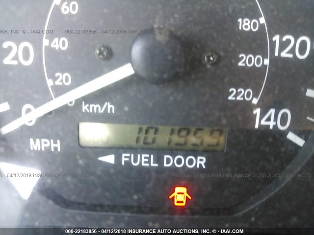 4T1BG22K61U045125 - 2001 TOYOTA CAMRY CE/LE/XLE ბურგუნდია ფოტო 7