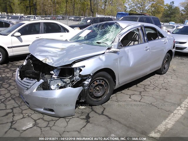 4T1BE46K18U246551 - 2008 TOYOTA CAMRY CE/LE/XLE/SE SILVER photo 2